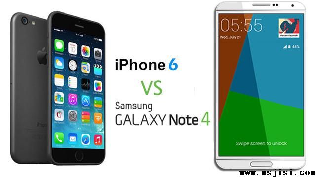 三星VS苹果:Note 4已入华,iPhone 6遥遥无期